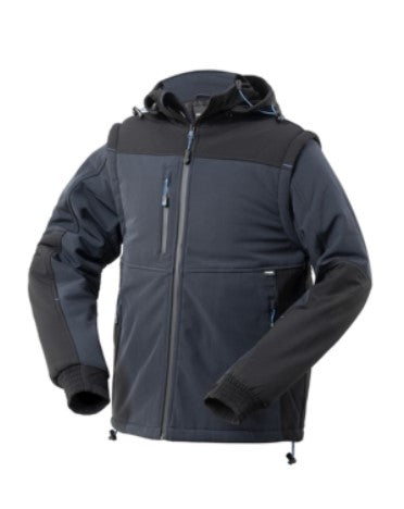 Giubbotto Rossini Softshell imbottito SIBERIA con manica removibile, idrorepellente
